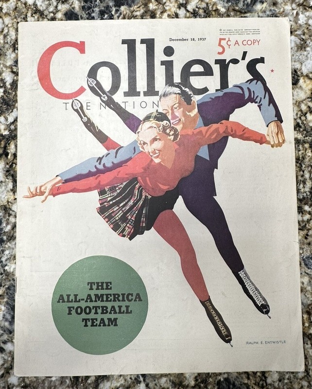 Colliers December 18, 1937 Magazine NEWS FICTION GENERAL INTEREST