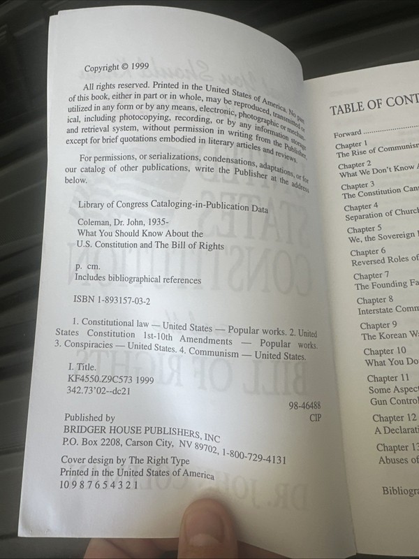 What You Should Know About the United States Constitution by John Coleman: New gallery