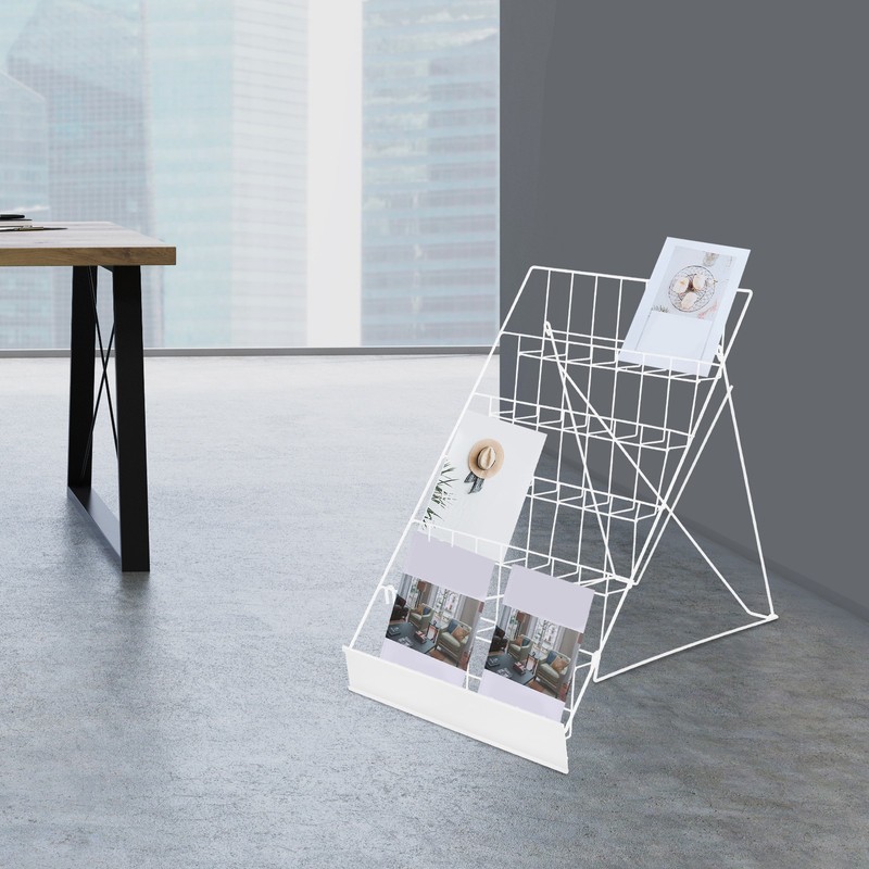 Wire Countertop Rack, Book Display Rack, Free Standing Comic Book Display Rack gallery